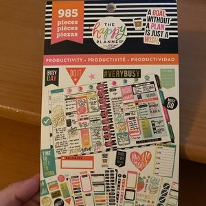 Happy planner stickers